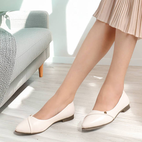 Women's Elegant Pointed-Toe Solid Flat
