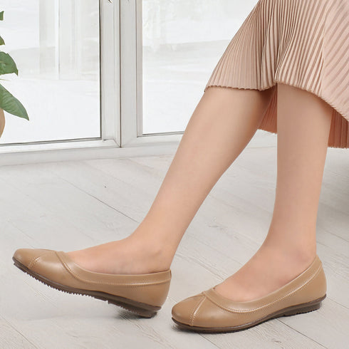 Women's Refined Rounded Toe Flats