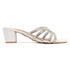 Women's Stylish Multi-Strap Rhinestone Block Heel Sandals