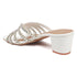 Women's Stylish Multi-Strap Rhinestone Block Heel Sandals
