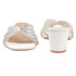 Women's Stylish Multi-Strap Rhinestone Block Heel Sandals