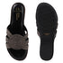 Women's Flat Criss-Cross Strap Glamour Sandals
