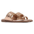 Women's Embroidered Ethnic Toe-Ring Flat Sandals