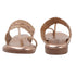 Women's Embroidered Ethnic Toe-Ring Flat Sandals