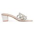 Women's Rhinestone Embellished Block Heel Sandals