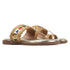 Women's Embroidered Ethnic Toe-Ring Flat Sandals