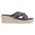 Women's Wedge Sandal with Padded Knot Detail