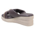 Women's Wedge Sandal with Padded Knot Detail