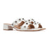 Women's Edgy Studded Double-Strap Sandals