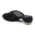 Women's Elegant Metallic Woven Mule Intricate Closed-Toe Low Heel