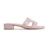 Women's Textured Open Toe Block Heels sandal