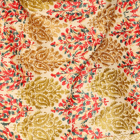 Women's Aari Embroidered Wool Stole
