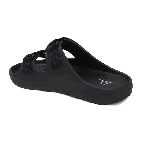 Men's Adjustable Dual Strap Comfort Slide Sandals