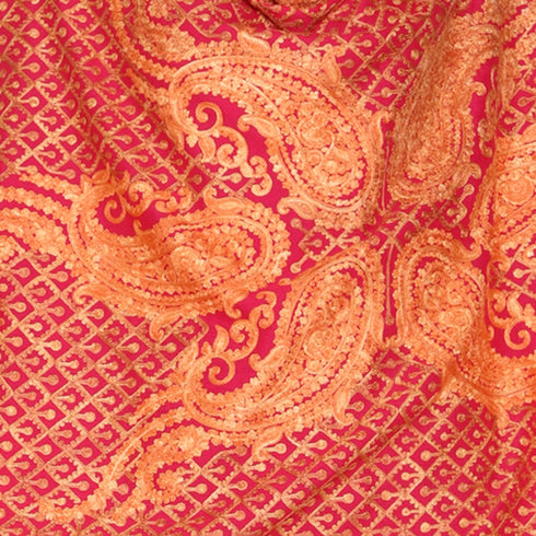 Women's Aari Embroidered Wool Stole
