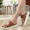 Women's Chunky Platform Buckle Slide Sandals