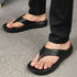 Men Perforated Thong Comfort Sandals