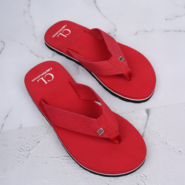 Men's Classic Striped Sole Thong Sandals