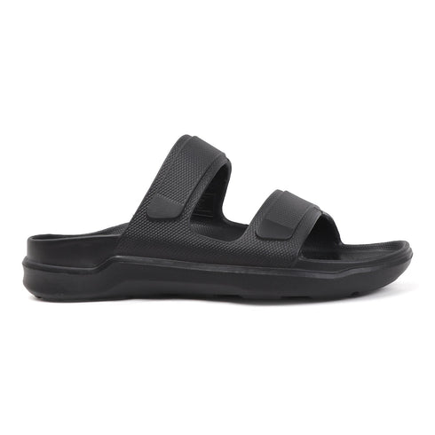 Men's Dual Strap Lightweight Comfort Slide Sandal