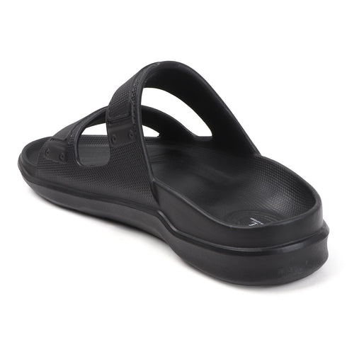 Men's Dual Strap Lightweight Comfort Slide Sandal