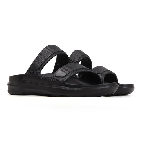 Men's Dual Strap Lightweight Comfort Slide Sandal