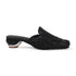 Women's Metallic Woven Slip-On Mule Intricate Pattern Low Heel