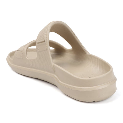 Men's Dual Strap Lightweight Comfort Slide Sandal