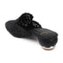 Women's Metallic Woven Slip-On Mule Intricate Pattern Low Heel