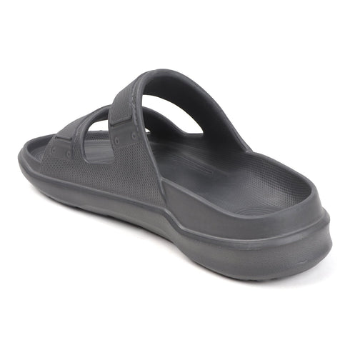 Men's Dual Strap Lightweight Comfort Slide Sandal