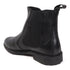 Men's Leather Chelsea Boots with Textured Side Panel