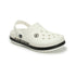 Men Perforated Two Tone Slip On Clogs
