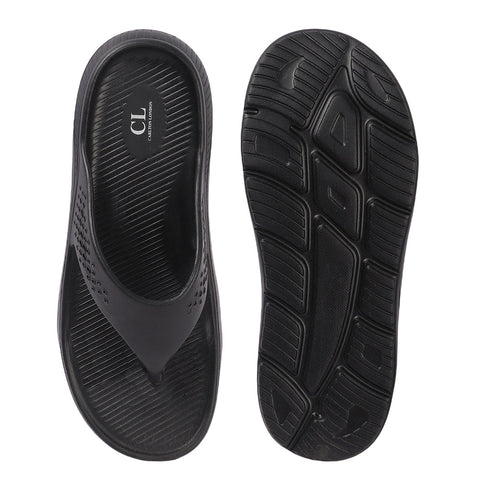 Men Perforated Thong Comfort Sandals
