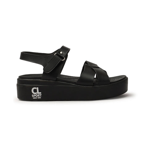 Women Comfortable Flatform Ankle Strap Sandals