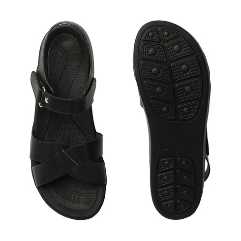 Women Comfortable Flatform Ankle Strap Sandals