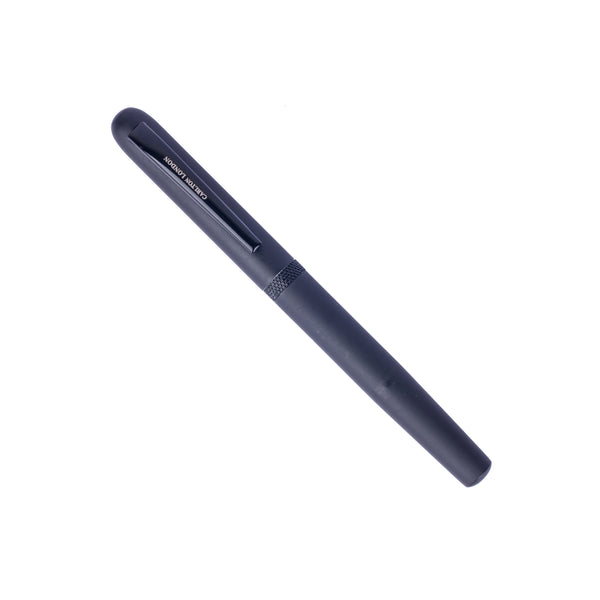 Carlton London Matte Black Metallic Ball Pen Luxury Executive Writing Pen with Clip Fine Tip