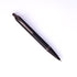 Carlton London All-Black Ergonomic Ball Pen Smooth Ink Writing Pen with Fine Tip & Clip