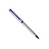 Carlton London Silver & Blue Ball Pen Smooth Writing Executive Pen with Fine Tip & Clip