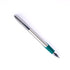 Carlton London Silver & Teal Ball Pen Smooth Ink Writing Pen with Grip & Clip Fine Tip Executive