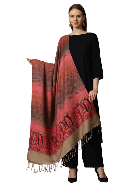Women's Jamawar Wool Shawl