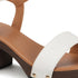 Women's Textured Block Heels Sandals