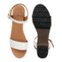 Women's Textured Block Heels Sandals