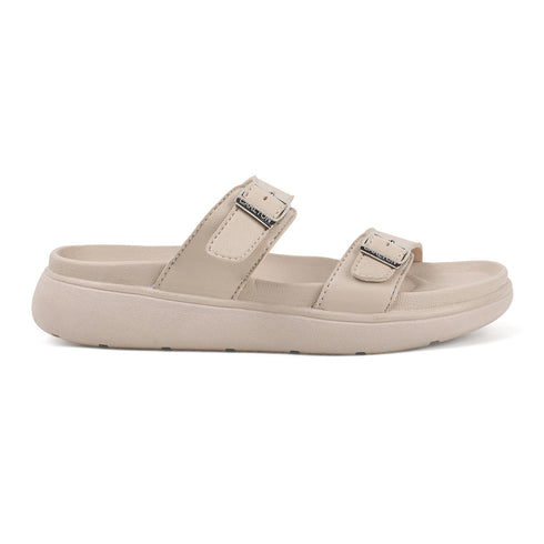 Women's Double Buckle Slide Comfort Sandals