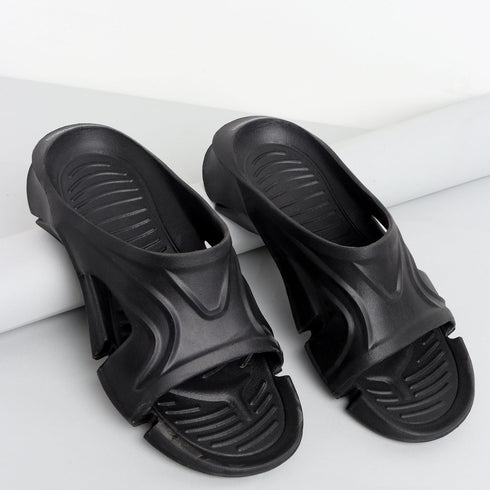 Men Sculpted Contoured Comfort Slides