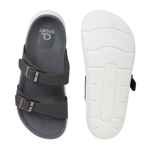 Women's Double Buckle Slide Comfort Sandals