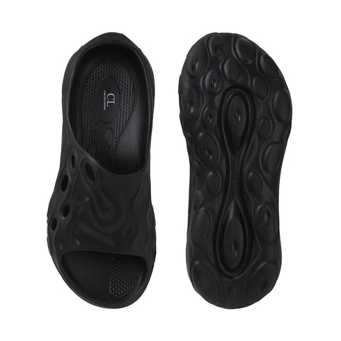 Men Sculpted Hydro Comfort Slides