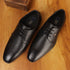 Men's Textured Leather Lace-Up Derby Shoe