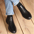 Men's Premium Leather Slip-On Chelsea Boots