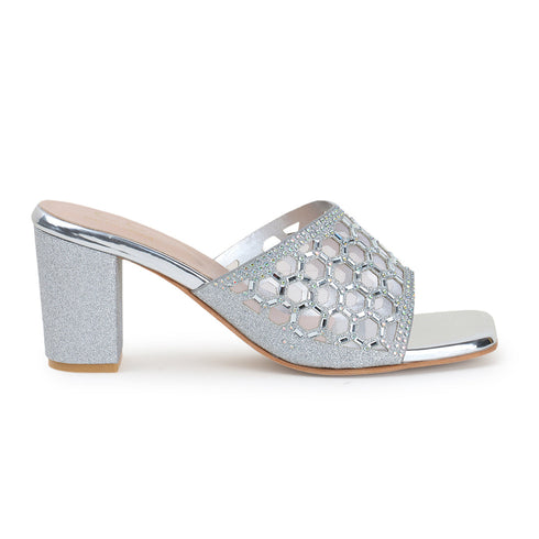 Women Embellished Block Heel Sandals