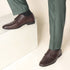 Men's Textured Leather Lace-Up Derby Shoe
