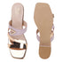 Women Embellished Block Heel Sandals