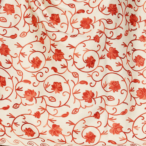 Women's Aari Embroidered Wool Stole